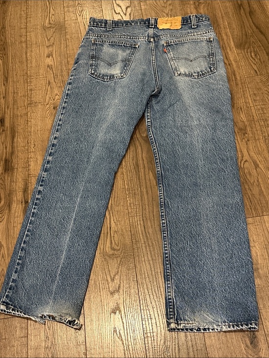 Levi's Other - Vintage 1985 Levi’s 501 Orange Tab Jeans 34x30 USA Faded Distressed Hem